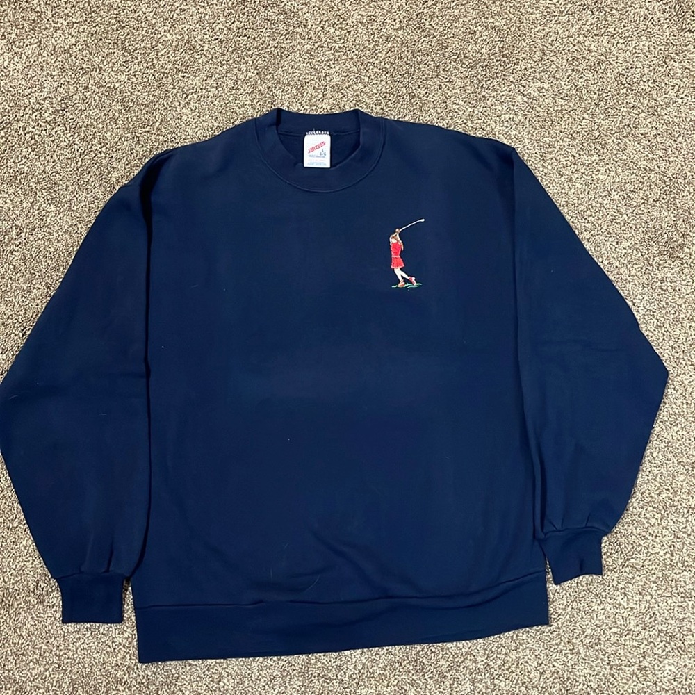 Navy Blue Crewneck